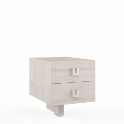 Тумба подвесная с 2 ящиками SOL29730102 Светлый дуб