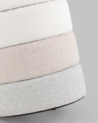 Пуф с ящиком Hive S букле бежевый