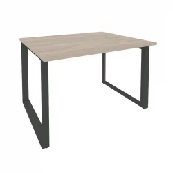 Стол переговорный (1 столешница) ОНИКС О.МО-ПРГ-1.2 Дуб Аттик/Антрацит / ONIX O.MO-PRG-1.2