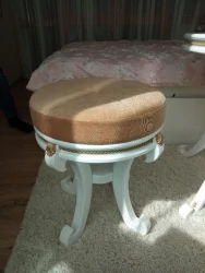 Банкетка Глория Молочный дуб Крем