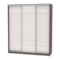 Шкаф-купе B-220х200х60-1(ЯАТ-ЯАС-D9D9D9)