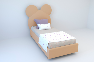 Одноярусная детская кровать 