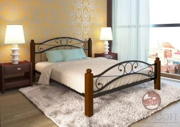 Кровать Надежда Lux plus 1800х2000 Черная