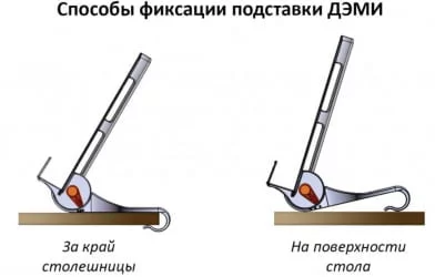 Трехуровневая подставка-трафарет под книгу ПК-03 Бежевая