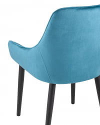 Стул Диана NEW велюр Темно-бирюзовый