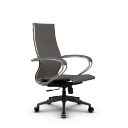 Кресло офисное METTA B 2m 10K1/K131, Основание 17832 Комплект 4 Серое