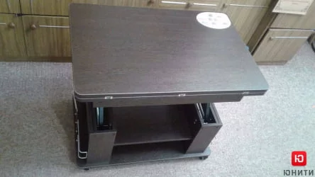 Журнально-обеденный стол Агат 23 дуб венге