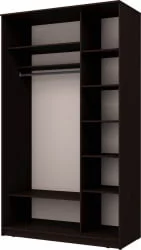 Черный шкаф-купе Хит-24-12-55 Аруба Венге