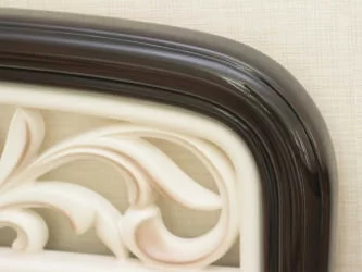 Кровать с подъемным механизмом 180*200 Катрин 92.22 Дуб венге Белый песок Санчо крем