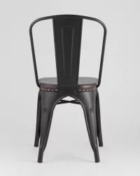 Стул TOLIX SOFT мягкий Черный матовый