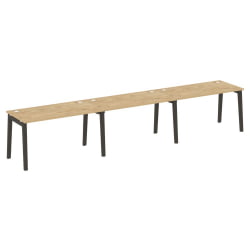 Рабочая станция ОНИКС ВООД ОВ.РС-3.3.7 Тиквуд Светлый/Темный / ONIX WOOD OW.RS-3.3.7