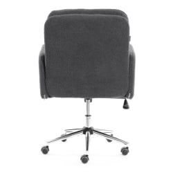 Кресло Dover хром букле, серый, barni grey