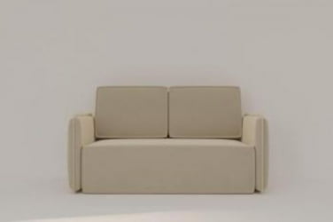 Офисный диван Умео (Berhouse) Цвет фасада: Серый велюр; Тип: Прямой; Материал фасада: Металл/Велюр