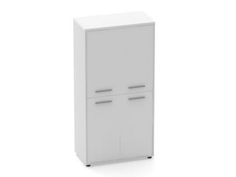 Шкаф 3 широкий закрытый, 4 двери Deka 10.16.121 Белый