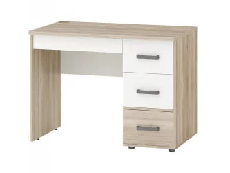 Стол компьютерный Эверест 500.26 Дуб Кронберг/Белый шпон
