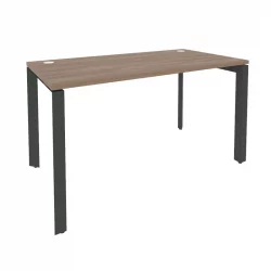 Стол рабочий на П-образном м/к ОНИКС О.МП-СП-3.7 Дуб Аризона/Антрацит / ONIX O.MP-SP-3.7
