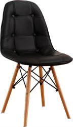 Стул кухонный СC-004 экокожа Черный / SC-004