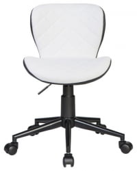 Офисное кресло для персонала ДОБРИН РОРЙ (бело-черный) 2 шт / DOBRIN RORY