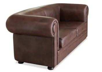 Диван двухместный Версаль Темно-коричневая