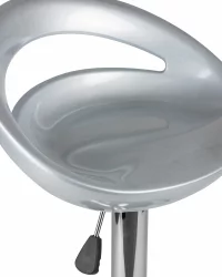 Стул барный DOBRIN DISCO Серебряный