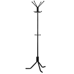 Вешалка для одежды напольная металлическая Пико 3 Черный