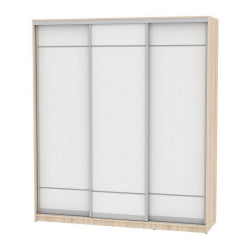 Шкаф-купе Б-230х200х60-3(ДСС-Белый-Д7Д7Д7) / B-230х200х60-3(ДСС-Белый-D7D7D7)