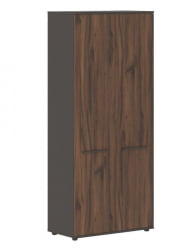 Шкаф с глухими дверьми ЕДИС ЕХCС 85.1 Дуб Денвер темный Мокко Мокко / EDIS EHCS