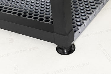 Обувница Краш LMN-13 черный муар/дуб крафт золотой