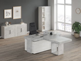 Тумба малая B-TONE BTN36130331 Сосна Бетон светлый