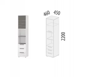 Стеллаж Аляска 501.04