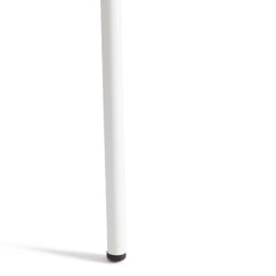 Стул АДДЕ (мод. C-049) металл/пластик, 39 х 49 х 78 см, Грей(серый)/Вхите(белый) разборный / ADDE (mod. C-049) Grey(серый)/White(белый)