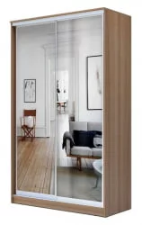 Шкаф-купе коричневый Хит-23-14-55 Ясень шимо темный