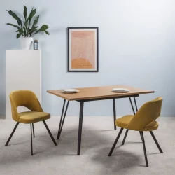 Стол раздвижной Диего 120-160 Дуб Корбридж_БЕЛЫЙ