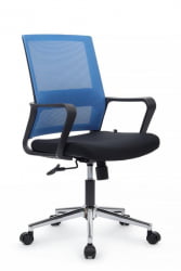 Кресло Минт РCХ М1029МБЕ Синий/Черный / Mint RCH M1029MBE