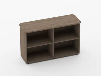 Тумба приставная к столу Glassy 3.18.102 Дуб Верцаска