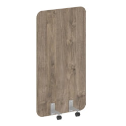 Перегородка на металлических опорах, на роликах R-line DP.R-80-150 Тиквуд Темный