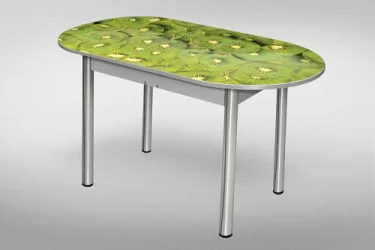 Стол обеденный Универсальный фп Киви Е005 ЛДСП серый