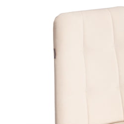 Металлический стул Asti TREND, велюр, молочный/черный, 4, 47х54х86 см