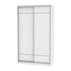 Шкаф-купе B-230х135х60-3(Белый-D7D7)
