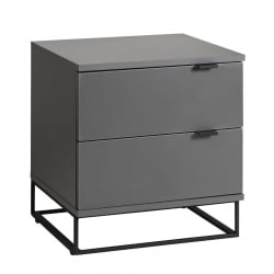 Тумба прикроватная CITY 400955821h Графит