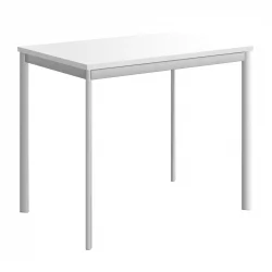 Стол прямой IMAGO-S СП-1.1S белый алюминий