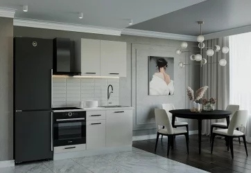 Маленькая кухня Шампань 1600