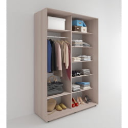 Большой шкаф Акцент-Вера ДР 1000х600 Ясень шимо светлый