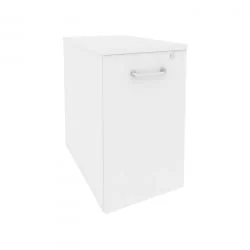 Тумба низкая выдвижная приставная / опорная ОНИКС О.ВТПО-1.7 Белый Бриллиант / ONIX O.VTPO-1.7