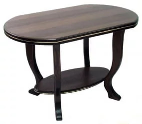 Овальный журнальный столик Ретро М (Венге)