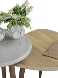 Стол в гостиную BeautyStyle 2 Дуб дымчатый/шимо