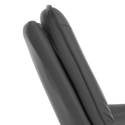 Кресло лаунж Cosmo экокожа, графит