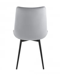 Стул Дарвин велюр Серый