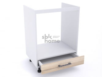 Стол под духовой шкаф СД-60, Дублин (600*470*820) Дуб галифакс белый, 21610 