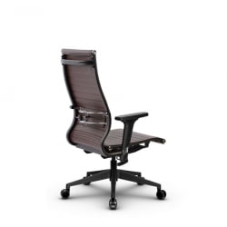 Кресло офисное МЕТТА Комплект 10/2D, Основание 17832 Комплект 4 Коричневое